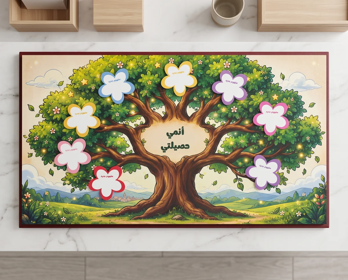 تصميم المجسمات واللوحات التعليمية